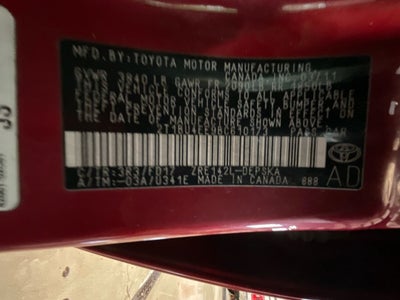 2011 Toyota Corolla S