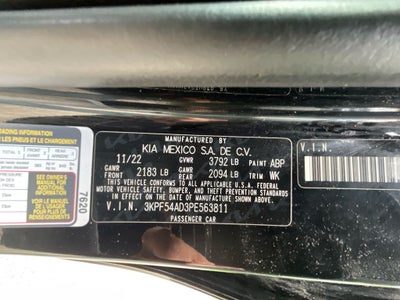 2023 Kia Forte GT-Line