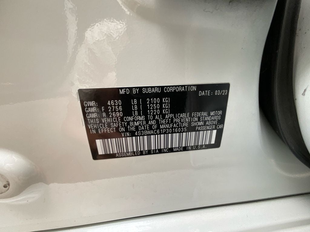 2023 Subaru Legacy Premium