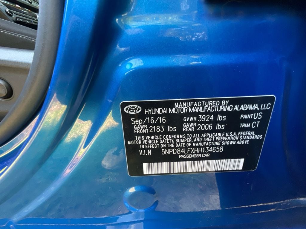 2017 Hyundai Elantra Value Edition