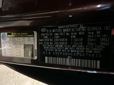 2020 Kia Telluride EX