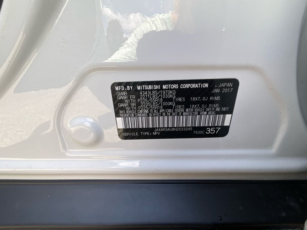 2017 Mitsubishi Outlander Sport Base