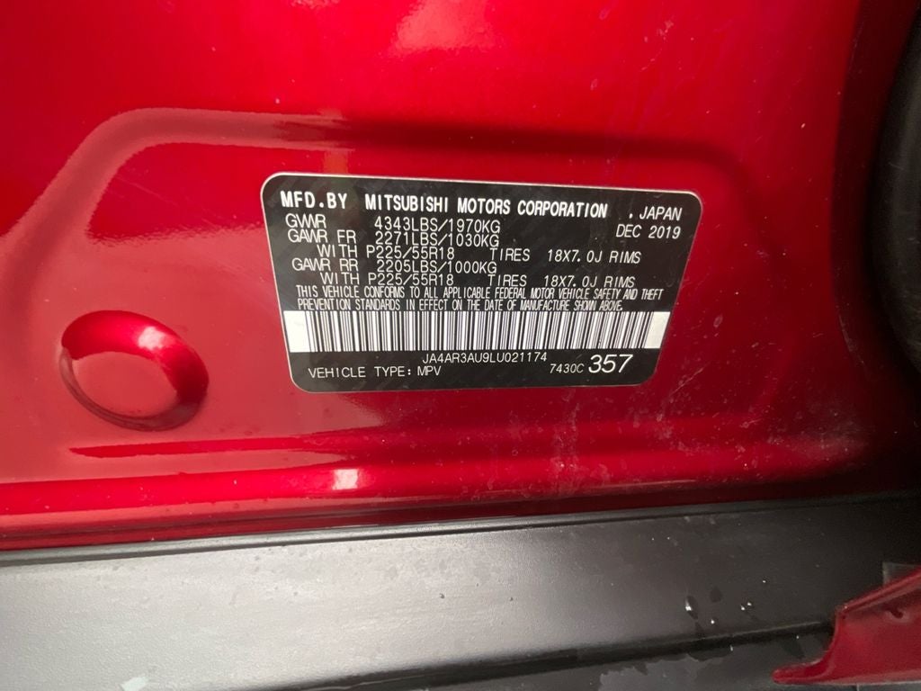 2020 Mitsubishi Outlander Sport 2.0 ES