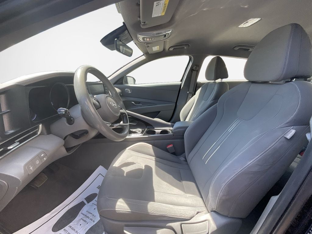 2023 Hyundai Elantra Hybrid Blue