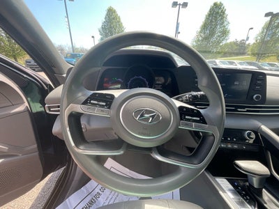 2023 Hyundai Elantra Hybrid Blue