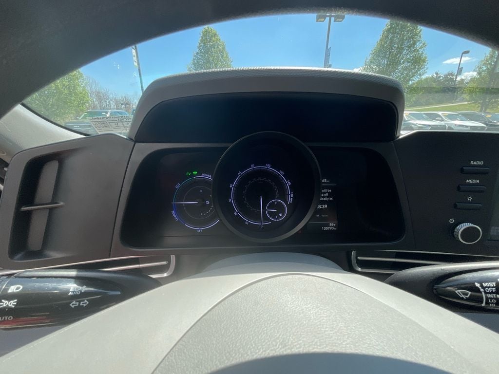 2023 Hyundai Elantra Hybrid Blue