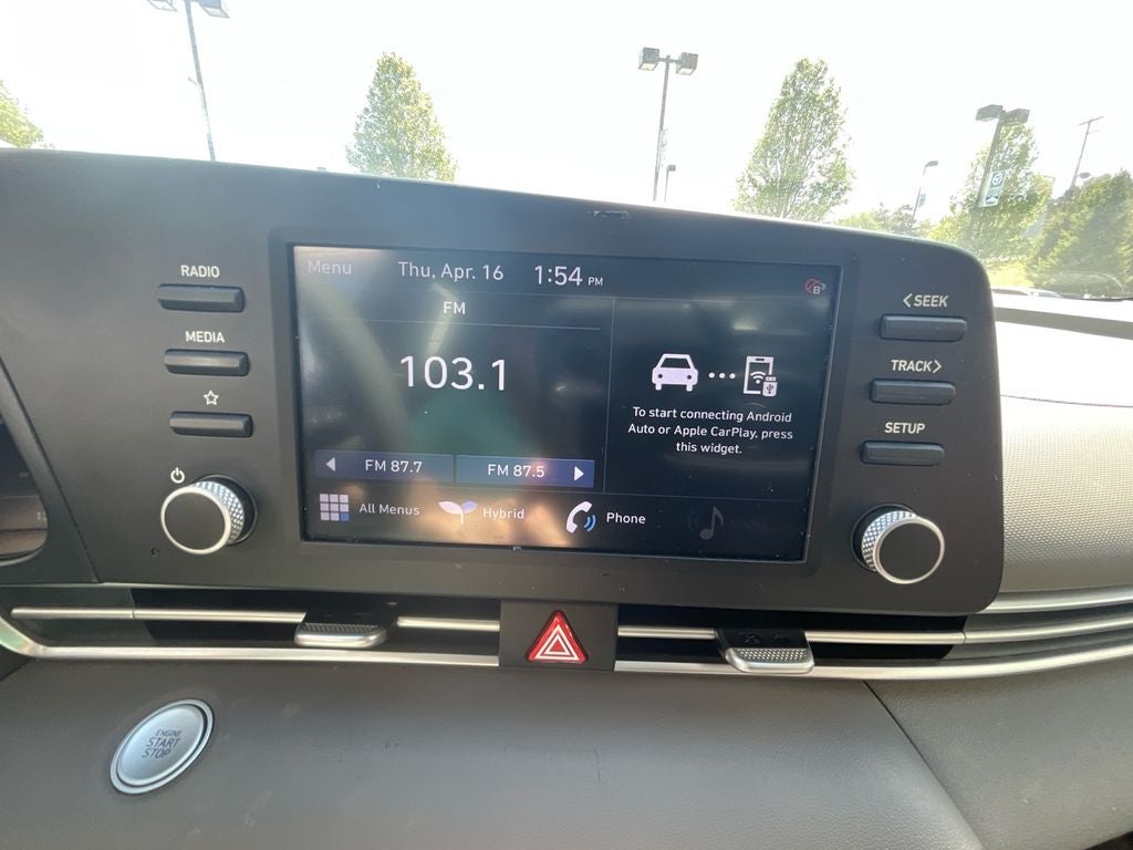 2023 Hyundai Elantra Hybrid Blue