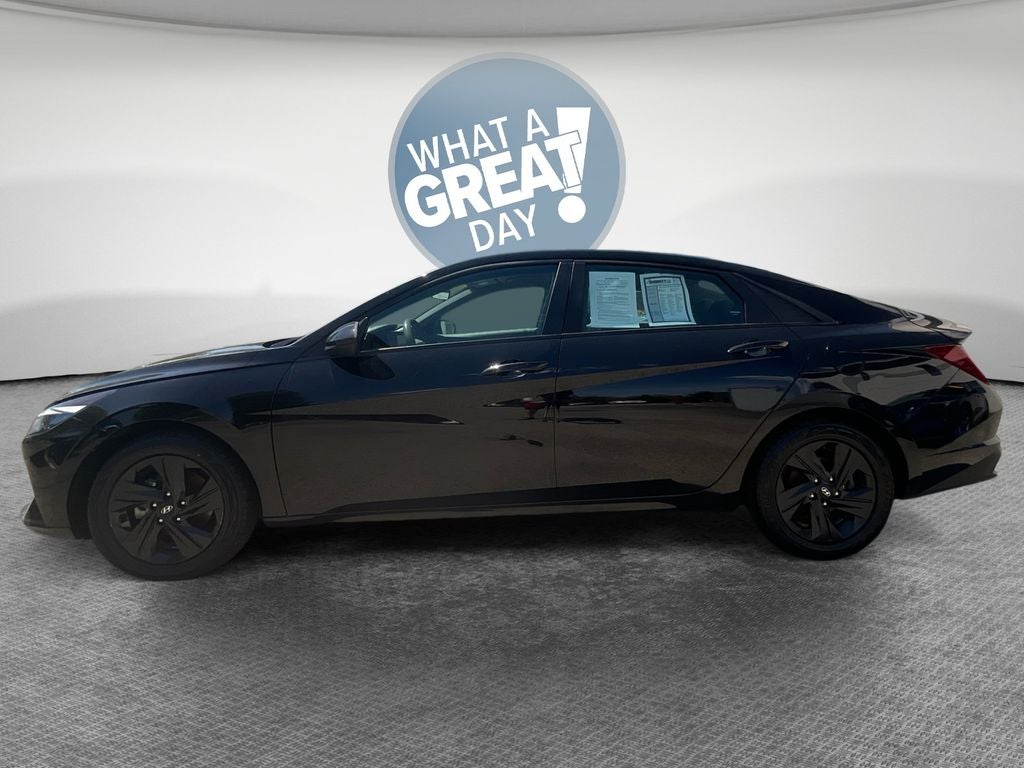 2023 Hyundai Elantra Hybrid Blue